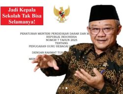Banyak Calon Kepala Sekolah Sampai Pensiun Tidak Diakngkat Kepala Sekolah