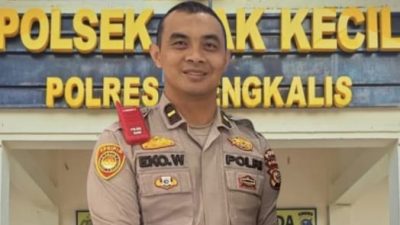 Kapolsek Siak Kecil Bantah Isu Keterlibatan Oknum TNI-Polri dalam Backup Ilegal Logging