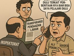 Rangkap Jabatan dan Diduga Tutup Mata, Inspektorat Diminta Periksa PLT Pekon Tegineneng