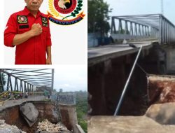 Jembatan Cipamingkis Ambruk, Proyek Senilai Rp29,4 Miliar Diduga Tak Sesuai Spesifikasi