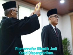 Rismannafar Tri Darajat Dimutasi ke Dispangtanikan Kota Bekasi