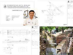 Proyek Peningkatan Jalan Pondokgede Permai Diduga Amburadul, DBMSDA Kota Bekasi Bungkam