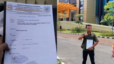 Forkorindo Riau Laporkan PLN P3BS ke Polda Riau, Desak Kapolda Bertindak Cepat Usut Dugaan Korupsi Rp.38 Miliar