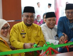 Wakil Bupati Syamsurizal Resmikan Layanan Gadai Emas BRK Syariah di Lubuk Dalam