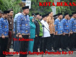Rintik Hujan Tak Surutkan Semangat, Upacara Hari Sumpah Pemuda ke-97 di Kota Bekasi