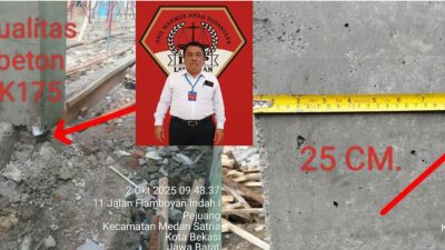 Proyek SMPN 19 Bekasi Diduga Jadi Ladang Rampok APBD 2025”