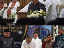 Wawali Kota Bekasi Hadiri Pemberkatan Gereja Santo Yohanes Paulus II