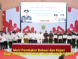 Pemkot dan Kejari Kota Bekasi Perkuat Sinergi Hukum, Siap Terapkan Pidana Kerja Sosial di 2026