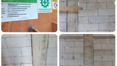 Proyek SDN Marga Mulya 1 Diduga Tertutup Akses Media, Pekerjaan Dinilai Asal-asalan dan Pekerja Tak Terlindungi BPJS