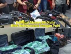 BNN dan Polri Gerebek Sarang Narkoba, Amankan 89Kg Sabu dan Uang Rp1,4 Miliar