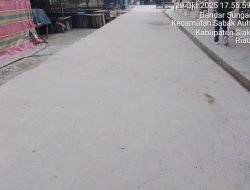 Revitalisasi Pasar Sabak Auh Rampung, Pedagang dan Pembeli Apresiasi Pemkab Siak