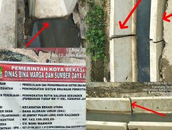 Proyek Saluran di Harapan Jaya Diduga Asal Jadi, Dinas Bina Marga Kota Bekasi Dinilai Lalai Awasi Kontraktor