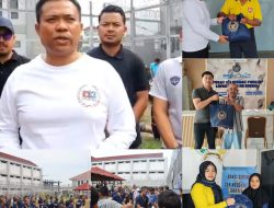 Semarak Hari Bakti Kementerian Imigrasi dan Pemasyarakatan ke-1 Tahun 2025, Lapas Kelas IIA Bekasi Gelar Senam Sehat