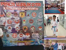 PORKI Tanjungpinang Gelar Kejuaraan Karate Piala Wali Kota, Diikuti 500 Peserta dari 21 Perguruan
