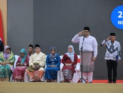 Bupati Roby Apresiasi Peran Guru pada Upacara HUT ke-80 PGRI dan Hari Guru Nasional 2025