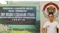 Diduga Akali Aturan Penjualan Seragam, Kepala SMPN 1 Cikarang Utara Disorot Tajam LSM Kompas RI