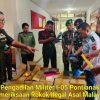 Pengadilan Militer I-05 Pontianak Periksa Barang Bukti Rokok Ilegal Asal Malaysia