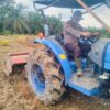 Polisi dan Kelompok Tani di Bungaraya Laksanakan Pembajakan Lahan 1,5 Hektare untuk Jagung Pipil