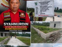 Anggaran Desa Rp1,1 Miliar Digelontorkan, Sejumlah Proyek Diduga Bermasalah: Forkorindo Riau Pertanyakan Kinerja Pj Kepala Desa Sungailinau