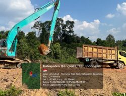 DIDUGA NIKMATI HASIL GALIAN C ILEGAL SEJAK 2018, KADES LUBUK GAUNG DISOROT: APH JANGAN TUTUP MATA!