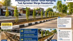 Kerapian dan Kualitas Jadi Sorotan, Pembangunan Saluran Taman Narogong Tuai Pujian Masyarakat