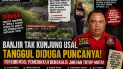 Forkorimdo Minta Dugaan Penutupan Tiga Anak Sungai di Bengkalis Diusut, Warga Disebut Alami Banjir Berulang