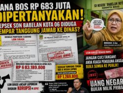 Dana BOS Rp683 Juta Dipertanyakan, Kepsek SDN Babelan Kota 06 Dinilai Lempar Tanggung Jawab ke Dinas