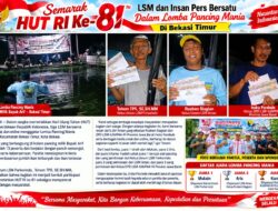Kompak dan Penuh Keceriaan, LSM, Media, dan Warga Semarakkan HUT RI ke-81 di Bekasi
