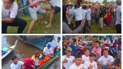 Rayakan HUT RI ke-81, Pemuda Hangtuah Sungai Apit Bersama PSI Gelar Hiburan Rakyat
