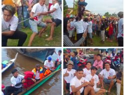 Rayakan HUT RI ke-81, Pemuda Hangtuah Sungai Apit Bersama PSI Gelar Hiburan Rakyat