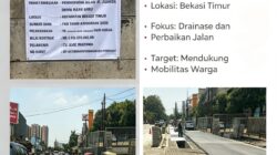 Jalan Ir. Juanda Ditata, Harapan Baru Warga Bekasi Timur untuk Kawasan Lebih Nyaman dan Bebas Genangan