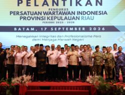Lantik Pengurus PWI Kepri, Cak Munir Ingatkan Spirit ‘DNA Pejuang’ Wartawan