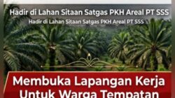 BUKAN KONFLIK TAPI HARAPAN,PJ BANDAR JAYA SAMBUT BAIK PT.AGRINAS PALMA NUSANTARA DILAHAN SITAAN PKH : KAMI BUTUH KERJA !  
