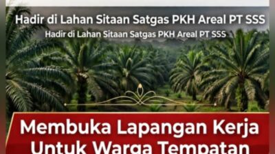 BUKAN KONFLIK TAPI HARAPAN,PJ BANDAR JAYA SAMBUT BAIK PT.AGRINAS PALMA NUSANTARA DILAHAN SITAAN PKH : KAMI BUTUH KERJA !  